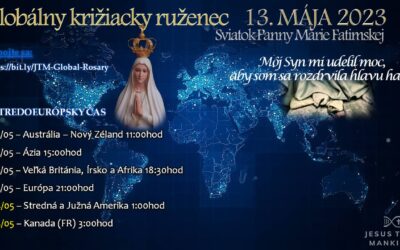 Globálny križiacky ruženec Ježiš ľudstvu 13.05.2023