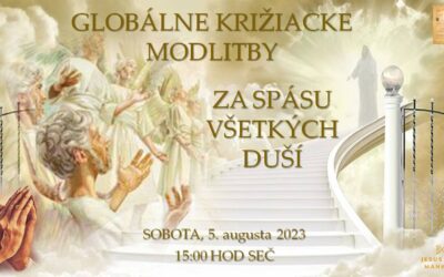 Globálne križiacke modlitebné stretnutie Ježiš ľudstvu, 05.08.2023