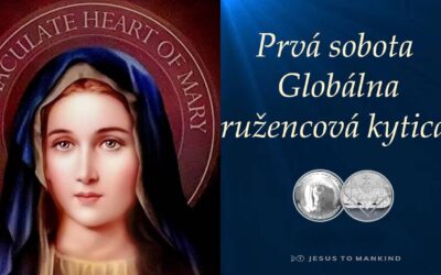 Prvá sobota globálna ružencová kytica Ježiš ľudstvu, 02.09.2023